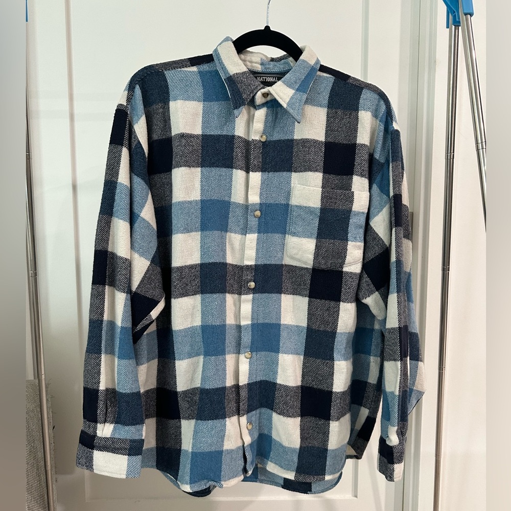 Men’s flannel button down